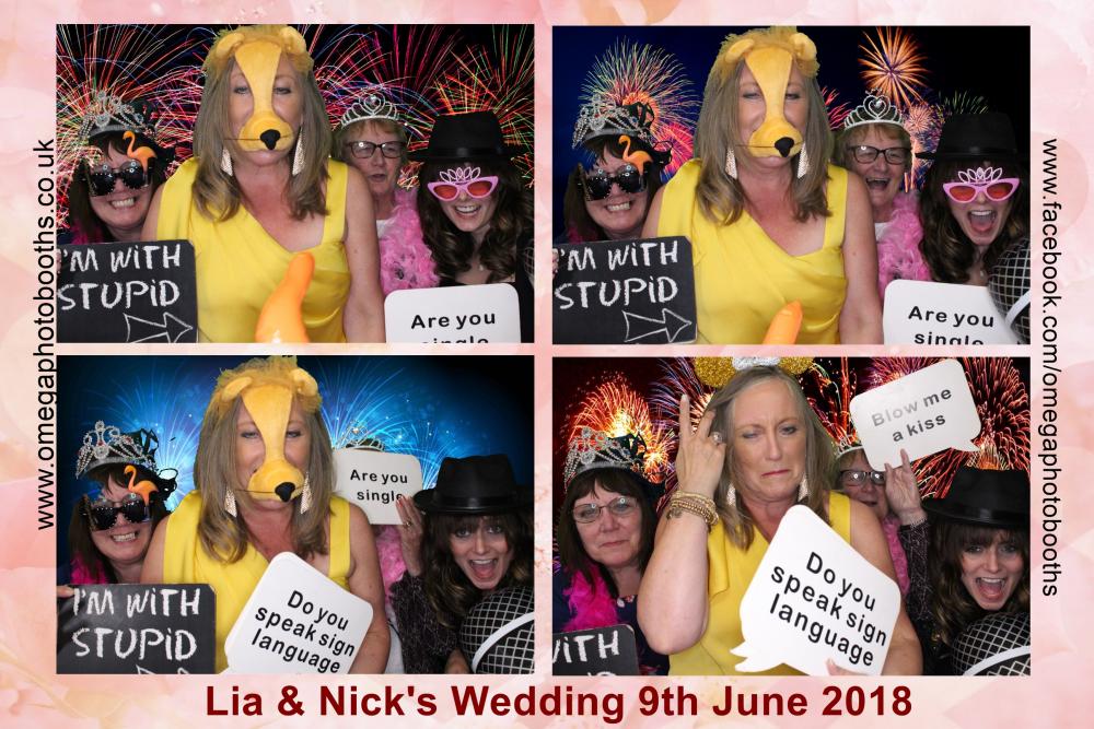 Lia & Nick's Wedding | View more photos from the event at gallery.omegaphotobooths.co.uk/u/Omega-Photobooths/Lia-Nicks-Wedding